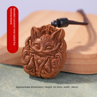 Purple Aura - Nine-Tailed Fox Fragrance Pendant