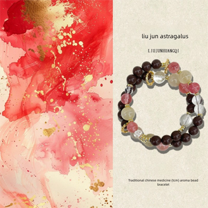 Liujun Astragalus Herbal Bead Bracelet